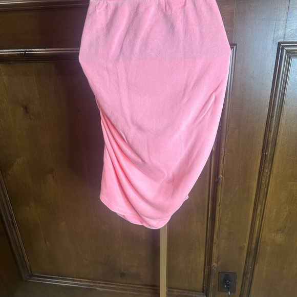 NWT SIZE L/3 Sundry Pink Ruched Pencil Skirt Knee-Length Casual - Picture 5 of 7